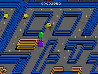 Pacmania screenshot 3 for Amiga